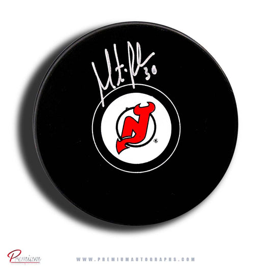 Martin Brodeur New Jersey Devils Autographed Puck