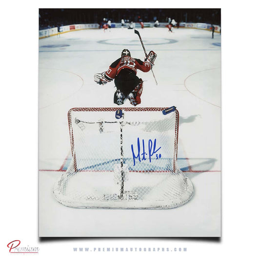 Martin Brodeur New Jersey Devils Autographed 8x10 Photograph Goalie Goal Celebration