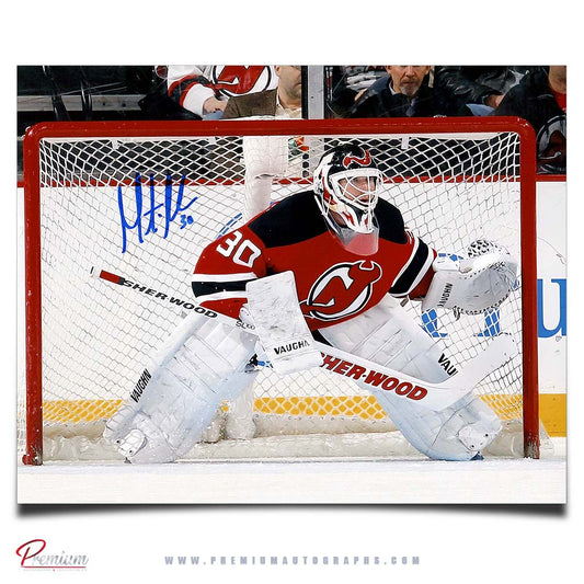 Martin Brodeur New Jersey Devils Autographed 8x10 Photograph Stare Down.