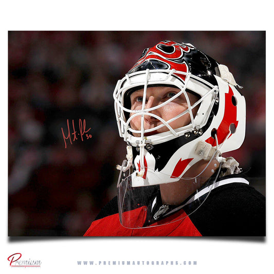Martin Brodeur New Jersey Devils Autographed 16x20 Close Up Away
