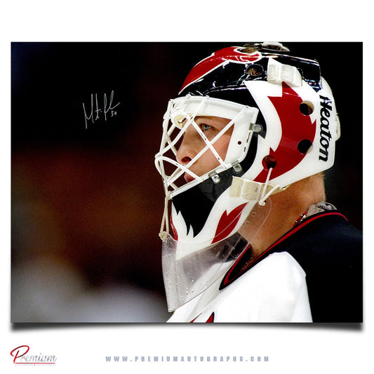 Martin Brodeur New Jersey Devils Autographed 16x20 Close Up Home