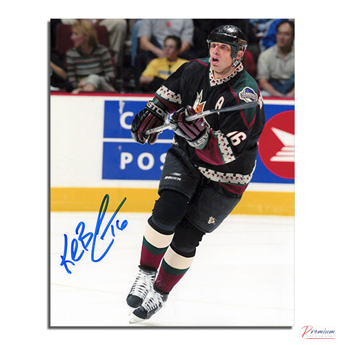 Kelly Buchberger Phoenix Coyotes Signed 8x10 Photograph