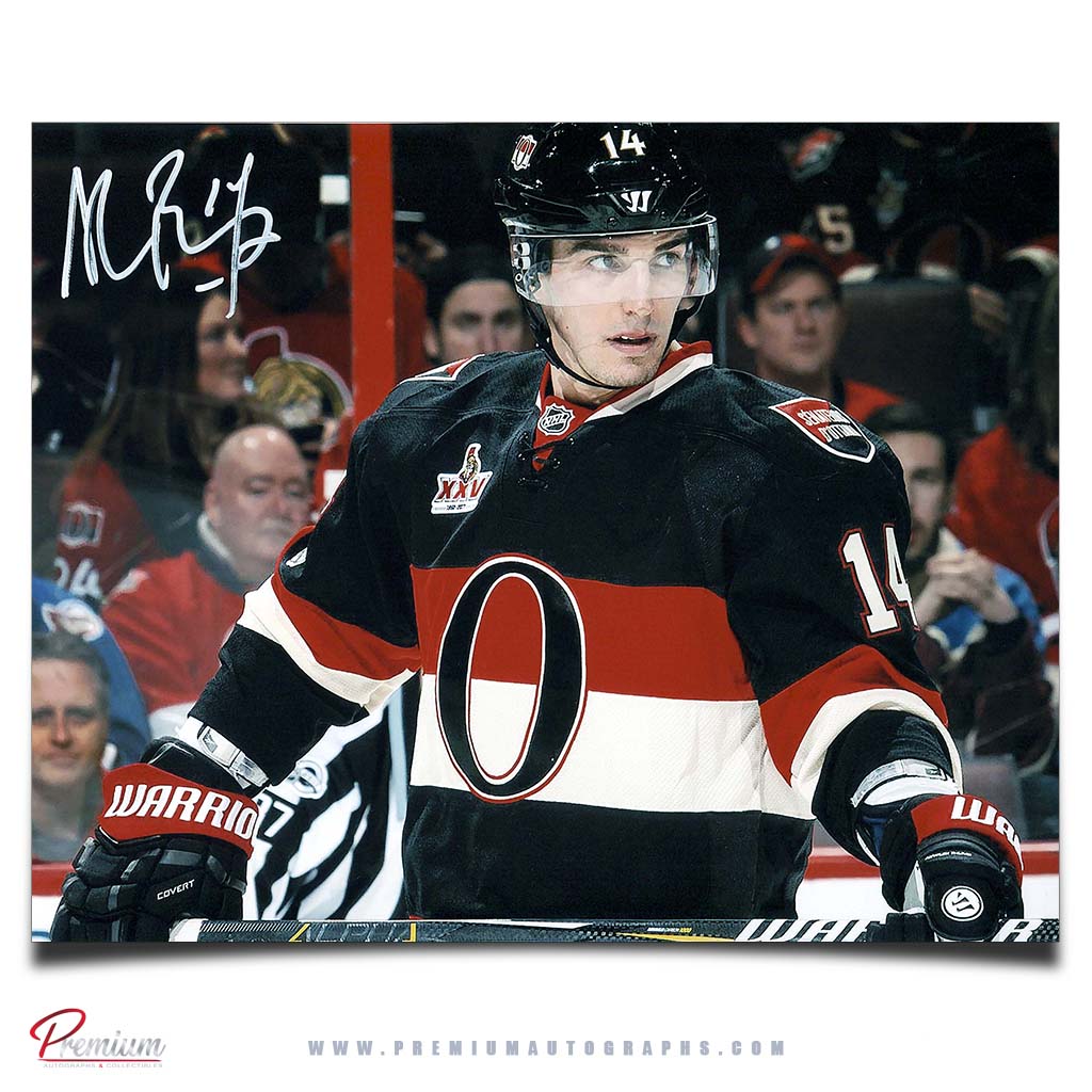 Alex Burrows Ottawa Senators Autographed 8x10 Photograph Alternative Jersey