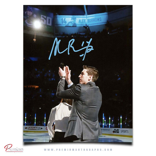 Alex Burrows Vancouver Canucks Autographed 8x10 Photograph Ring of Honor