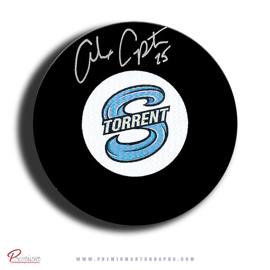 Alex Carpenter Seattle Torrent PWHL Autographed Puck