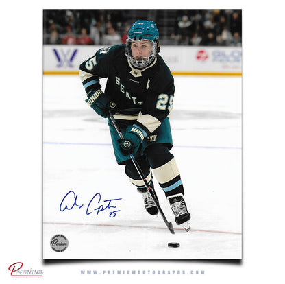 Alex Carpenter Seattle Torrent PWHL Autographed 8x10 Photograph With the Puck