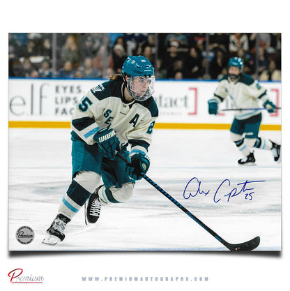 Alex Carpenter Seatlle Torrent PWHL Autographed 8x10 Photograph On the Attack