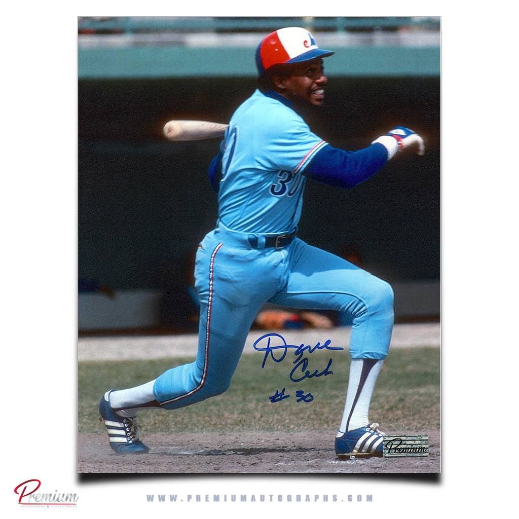 Dave Cash Montreal Expos Autographed 8x10 Photograph Hit