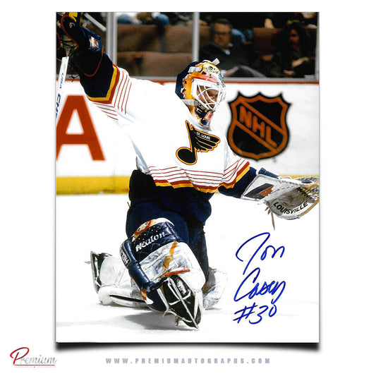 Jon Casey St. Louis Blues Autographed 8x10 Photograph Kid Save