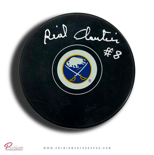 Real Clouiter Buffalo Sabres Autographed Puck