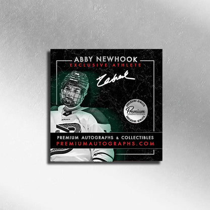 Abby Newhook Boston Fleet PWHL Autographed Official 2025-26 Game puck