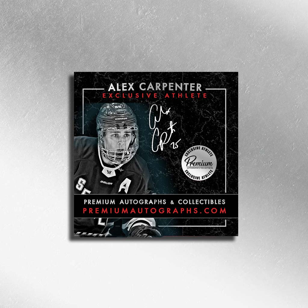 Alex Carpenter Seattle Torrent PWHL Autographed 8x10 Photograph Close Up