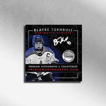 Blayre Turnbull Toronto Sceptres PWHL Autographed Puck Official Game Puck