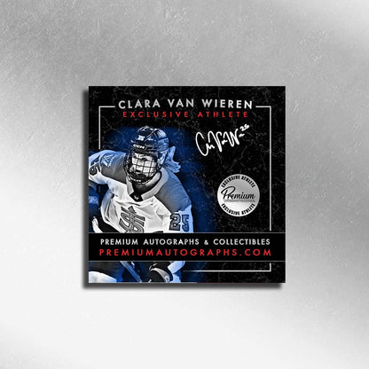Clara Van Wieren Toronto Sceptres Autographed PWHL Official 2025-26 Game Puck
