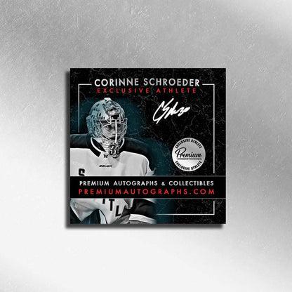 Corinne Schroeder Seattle Torrents PWHL Autographed 8x10 Photograph Close Up