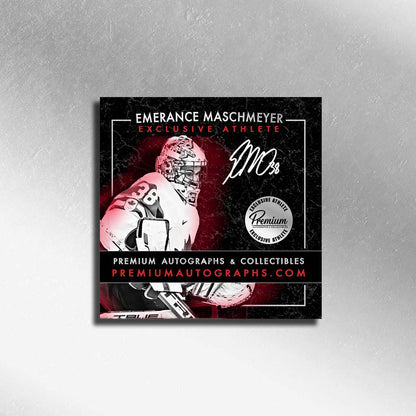 Emerance Maschmeyer Team Canada Autographed 8x10 Photograph 2022 Gold Inscription