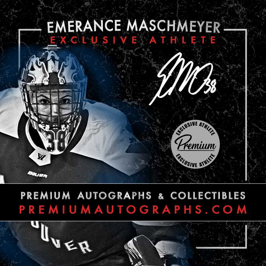 Emerance Mashemeyer & Ann-Renne Desbiens  PWHL Dual Autographed (Front & Back) 23-25 Upper Deck  Tim Hortons Hockey Card #RR-7 Rink Rivals insert