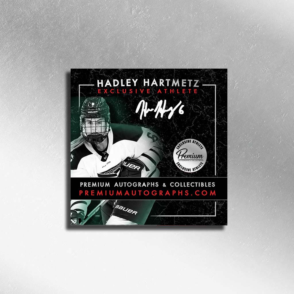 Hadley Hartmetz Boston Fleet PWHL Autographed Puck