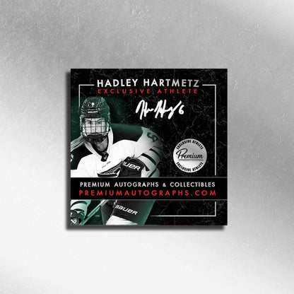 Hadley Hartmetz Boston Fleet PWHL Autographed Puck