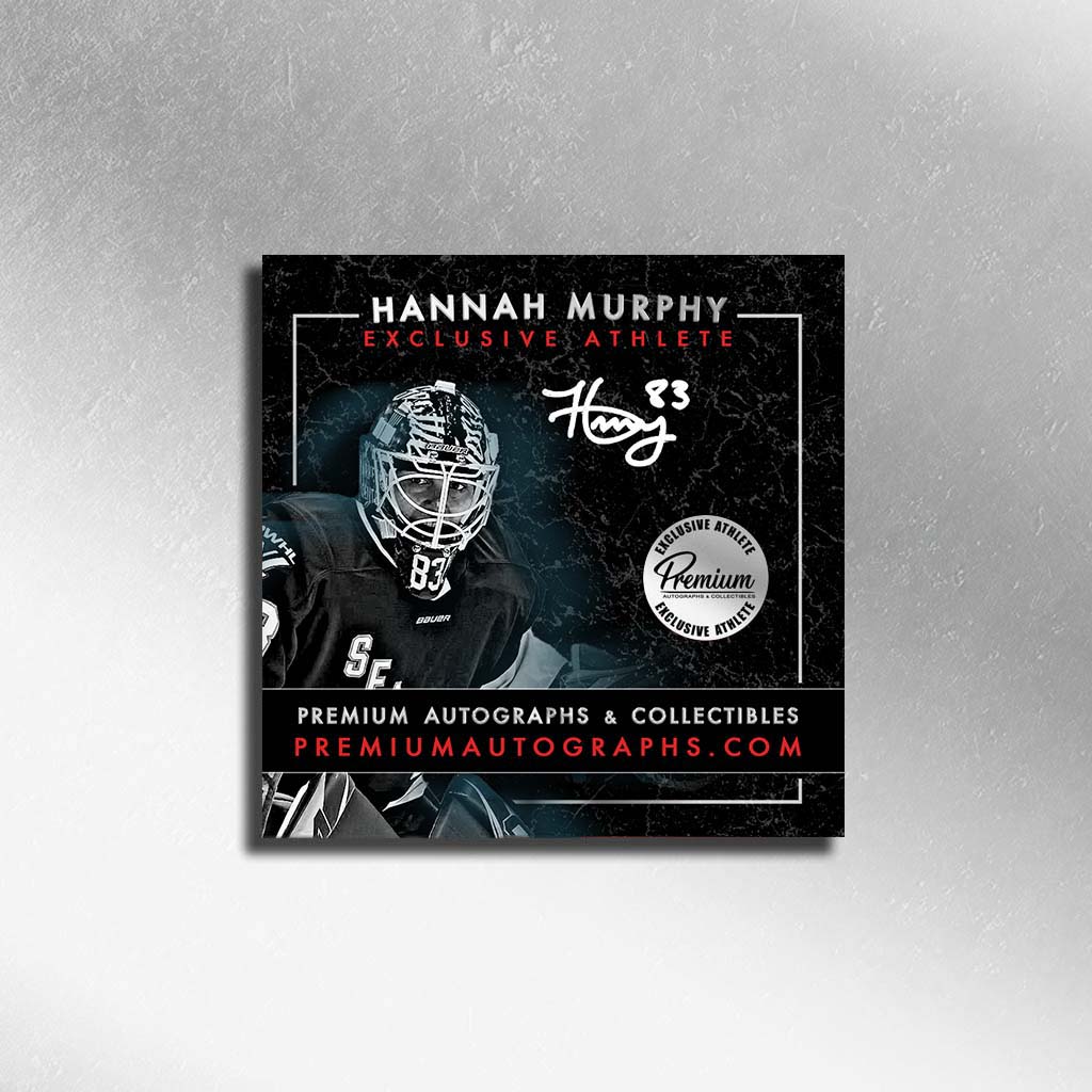 Hannah Murphy Seattle Torrent PWHL Autographed Official 2025-26 Game puck