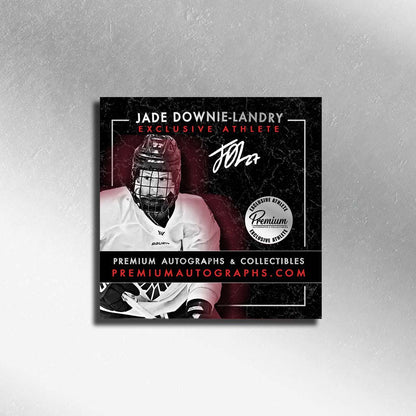 Jade Downie-Landry Montreal Victoire Autographed Puck with 2026 WALTER CUP Inscription (PreOrder)