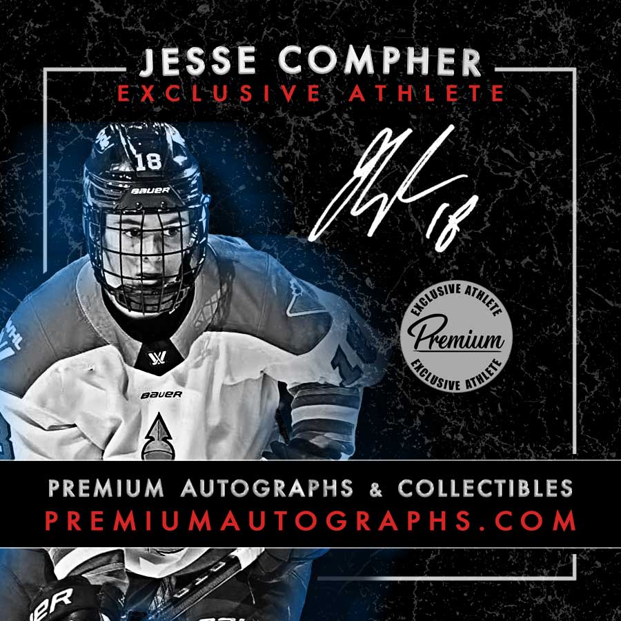 Jesse Compher Toronto Sceptres  PWHL Autographed 8x10 Photograph Players Tunnel