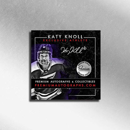 Katy Knoll Minnesota Frost PWHL Autographed Official 2025-26 Game puck