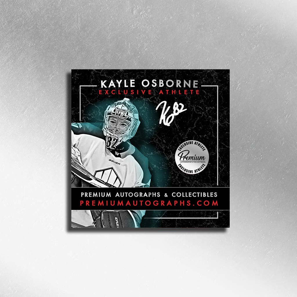 Kayle Osborne New York Sirens PWHL Autographed 8x10 Photograph In Net