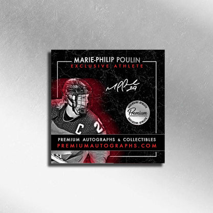 Caroline Ouellette & Marie-Philip Poulin Team Canada Autographed 8x10 Photograph Goal Celebration