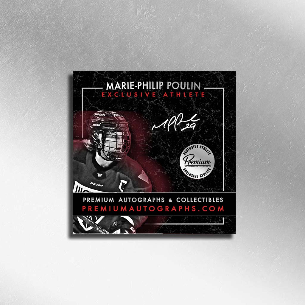 Marie-Philip Poulin Montreal Victoire Autographed 2024-25 Upper Deck PWHL Hockey Card #3 #'d to 250
