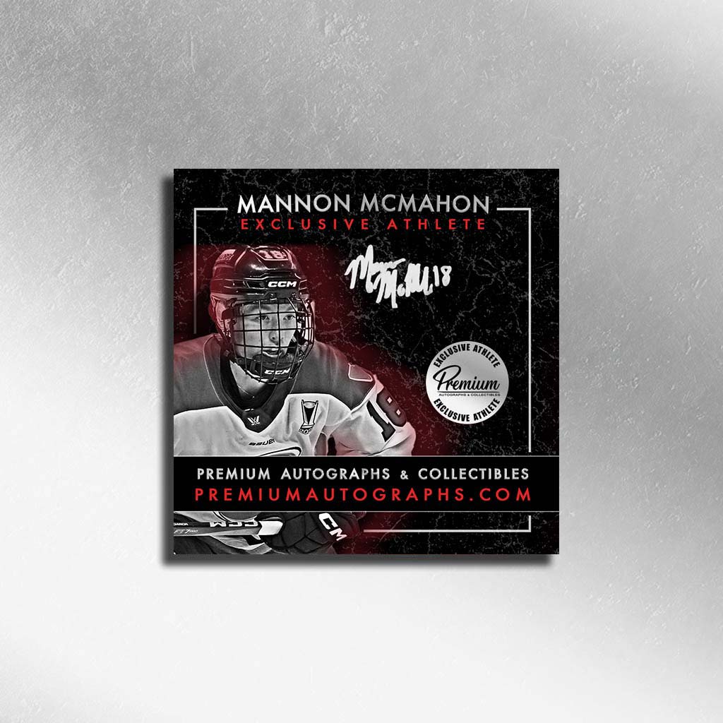 Mannon McMahon Ottawa Charge PWHL Autographed Official 2025-26 Game puck