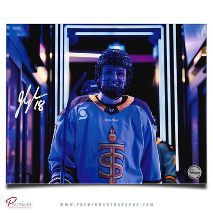 Jesse Compher Toronto Sceptres  PWHL Autographed 8x10 Photograph Players Tunnel