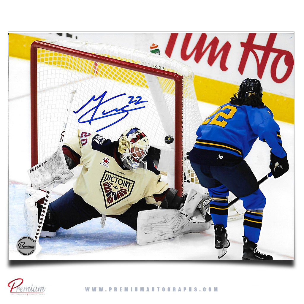 Maggie Connors Toronto Sceptres PWHL Autographed 8x10 Photograph Goal Vs. Montreal