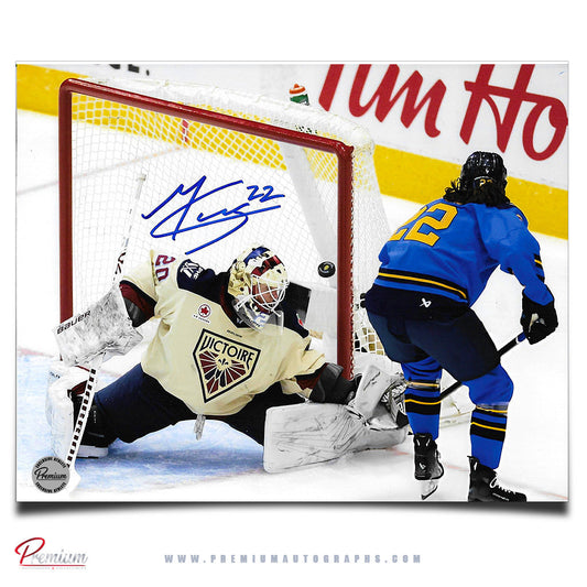 Maggie Connors Toronto Sceptres PWHL Autographed 8x10 Photograph Goal Vs. Montreal