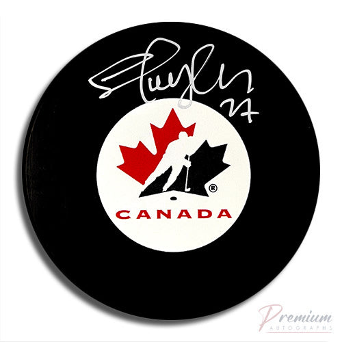 Shayne Corson Canada Signed Puck