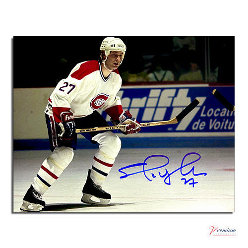 Shayne Corson Montreal Canadiens Signed 8x10 Photograph Defensive Zone