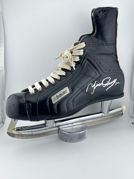 Yvan Cournoyer Autographed Vintage Bauer Skate