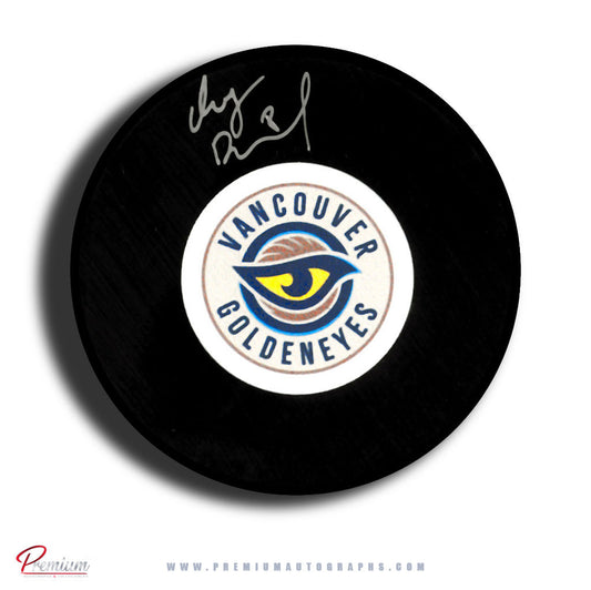 Izzy Daniel Vancouver Goldeneyes PWHL Autographed Puck