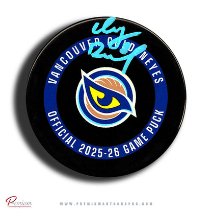 Izzy Daniel Vancouver Goldeneyes PWHL Autographed Official Game Puck