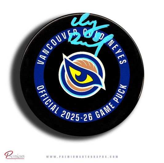 Izzy Daniel Vancouver Goldeneyes PWHL Autographed Official Game Puck