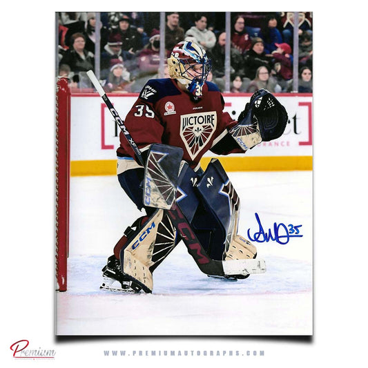 Ann-Renee Desbiens Montreal Victoire PWHL Autographed 8x10 Photograph Focused