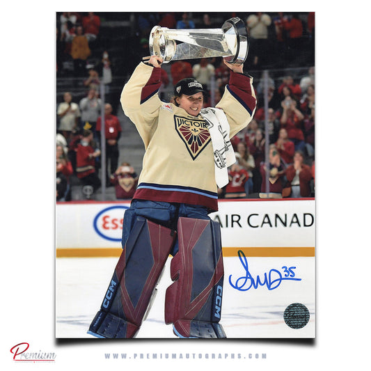 Ann-Renee Desbiens Montreal Victoire Autographed 8x10 Photograph 2026 Walter Cup Champs Celebration