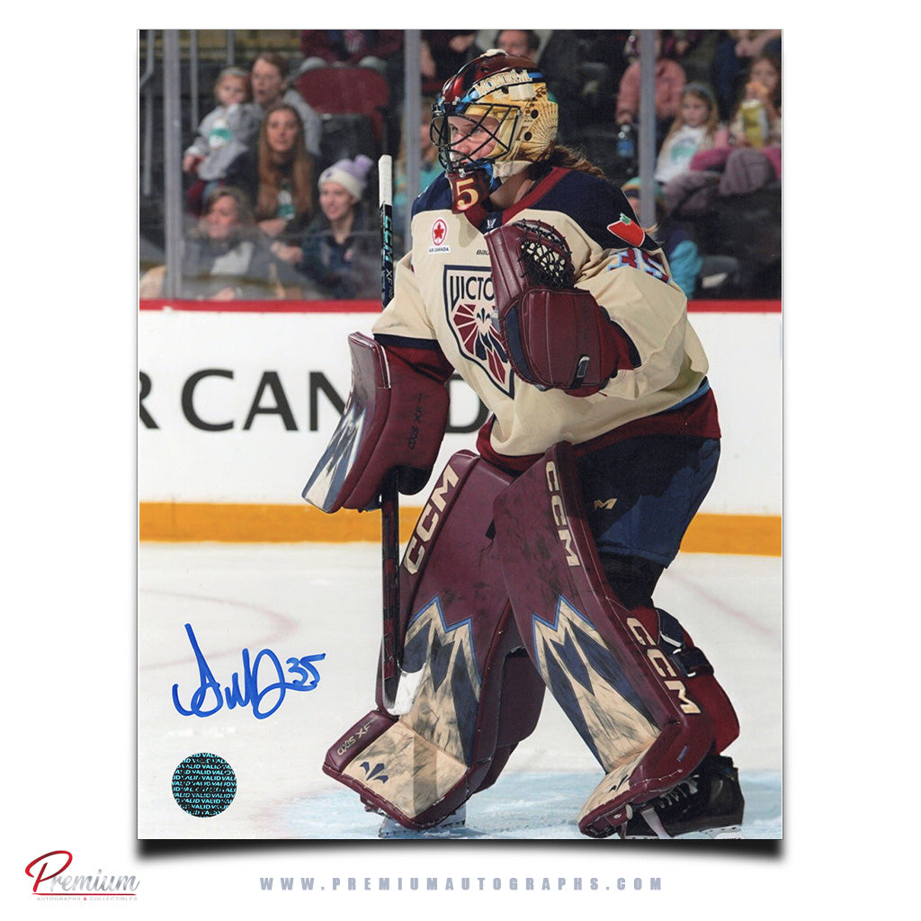 Ann-Renee Desbiens Montreal Victoire Autographed 8x10 Photograph Ready to Save