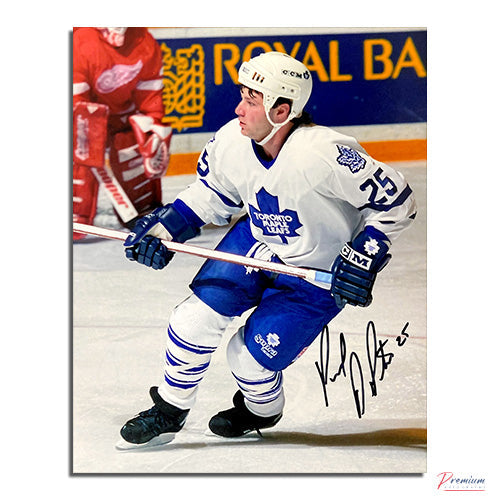 Paul DiPietro Toronto Maple Leafs Signed 8x10 Photograph