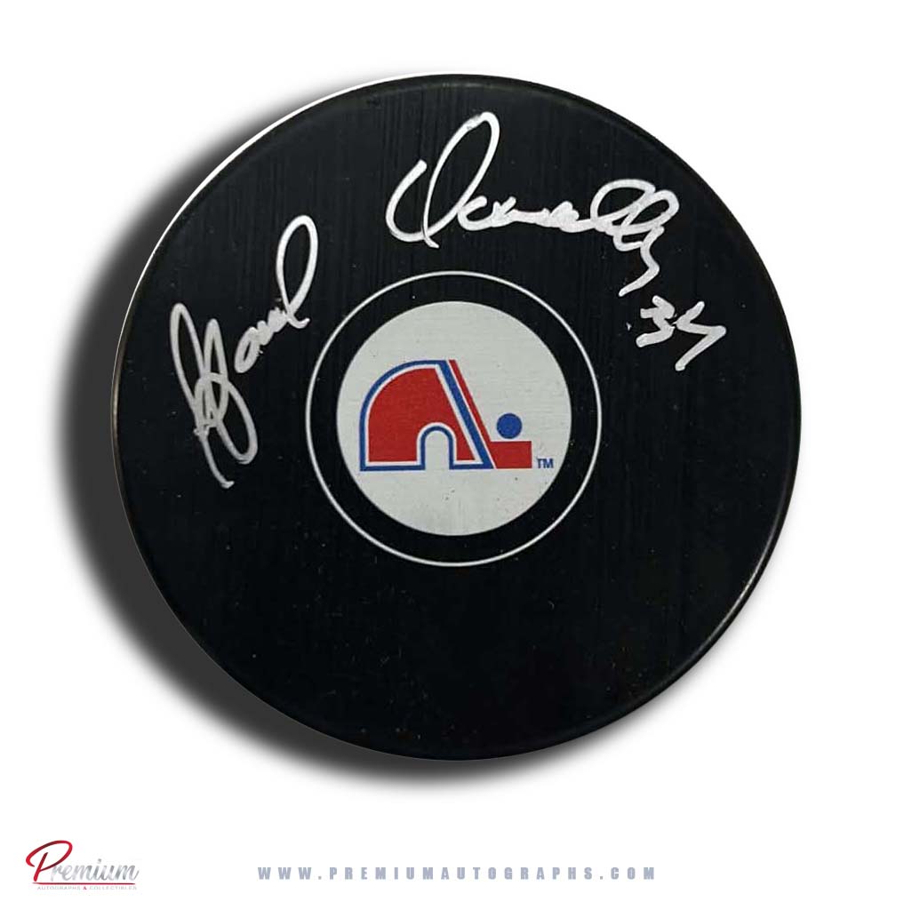 Gord Donnelly Quebec Nordiques Autographed Puck