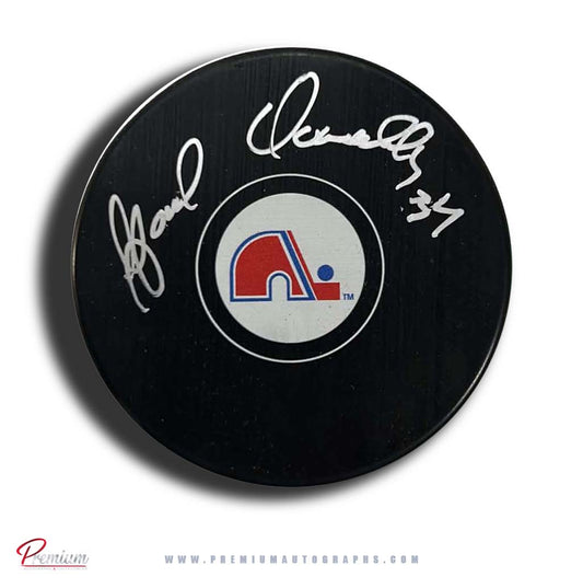 Gord Donnelly Quebec Nordiques Autographed Puck