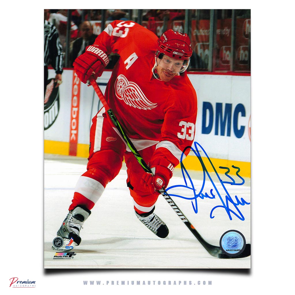 Kris Draper Detroit Red Wings Signed 8x10 Photograph Shot