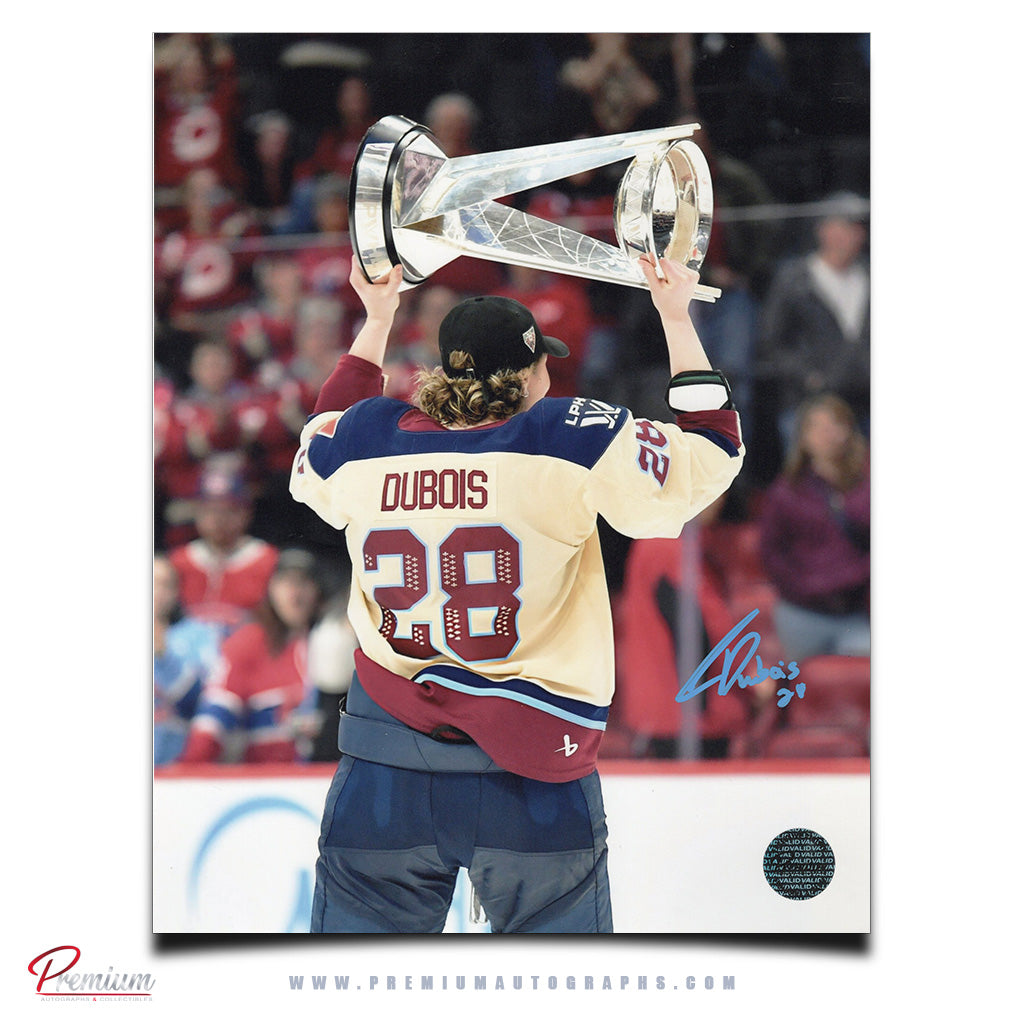 Catherine Dubois Montreal Victoire Autographed 8x10 Photograph 2026 Walter Cup Champs Celebration