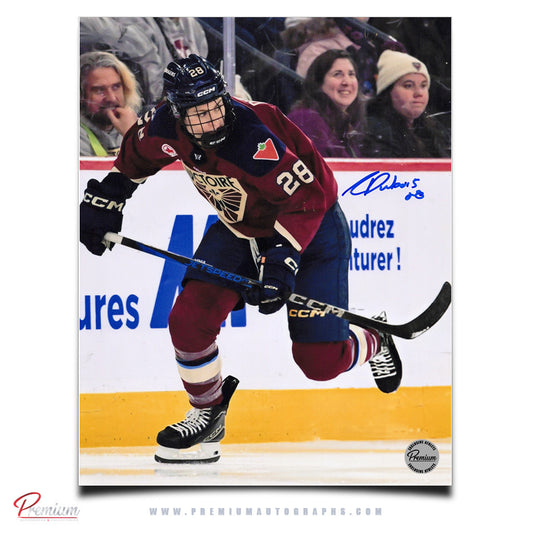 Catherine Dubois Montreal Victoire Autographed 8x10 Photograph On the Rush