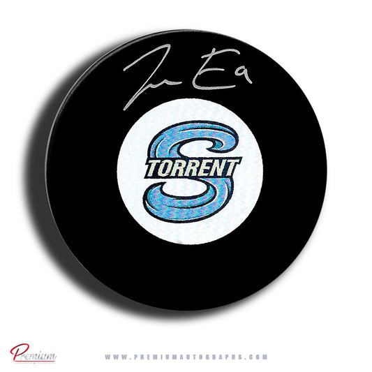 Jessie Eldridge Seattle Torrent PWHL Autographed Puck